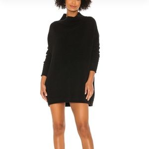 Free People Black Ottoman Tunic - size Small - new with tags